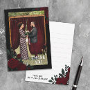 Search for red roses thank you cards Newly weds