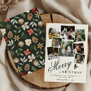 Search for dark green christmas cards Modern