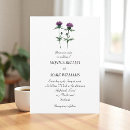 Search for thistle invitations Modern