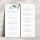 Search for botanical rack cards Watercolor