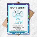 Search for 14th for boy birthday invitations Gaming