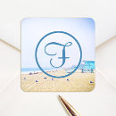 Search for ocean monogram stickers Beach