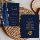 Search for blue and gold wedding invitations Modern