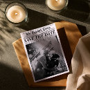 Search for newspaper wedding save the dates Minimalist