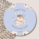 Search for owl baby shower thank you stickers Floral