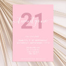 Search for 21st birthday invitations Elegant