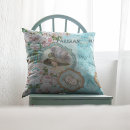 Search for powder blue cushions Vintage