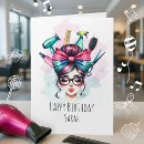 Search for funny hairdresser birthday cards Barber