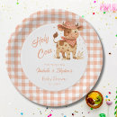 Search for rustic plates Rustic baby shower