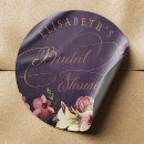 Search for vintage floral bridal shower stickers Classic