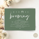 Search for forest green bridal shower invitations Bride to be
