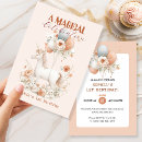 Search for pastel 1st birthday invitations Whimsical