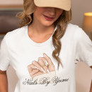 Search for nail technician tshirts Aesthetician