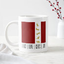 Search for red cat mugs Modern