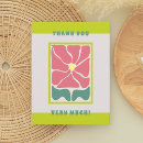 Search for vintage postcards thank you cards 70s