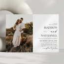 Search for following invitations Reception to follow