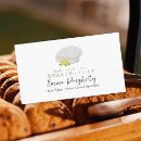 Search for pastry chef business cards Floral