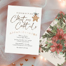 Search for cocktail christmas invitations Elegant script