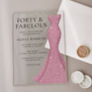 Search for fabulous 40th birthday invitations Dress