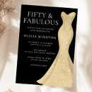 Search for womans 50th birthday invitations Dress