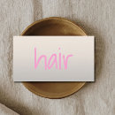 Search for typography business cards Hair stylist