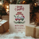 Search for funny drinking christmas cards Wine lover