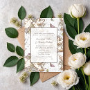 Search for lavender and brown wedding invitations Floral