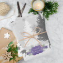 Search for winter wonderland wrapping paper Pine trees