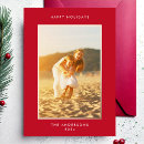 Search for plain christmas cards Red