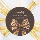 Search for leopard party stickers Bow