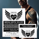 Search for wings business cards Tattoo artist