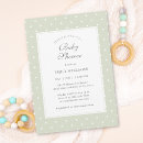 Search for dot green invitations Minimalist