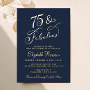 Search for 75 and fabulous invitations Elegant
