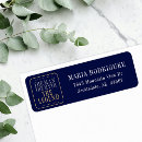 Search for for a man return address labels Gold