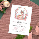 Search for winter onederland girl invitations Baby girl