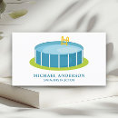 Search for swim lessons business cards Training