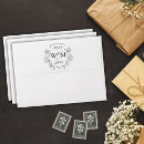 Search for monogrammed wedding envelopes Unique