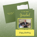 Search for yellow and green birthday cards For him