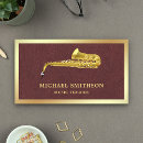 Search for saxophone business cards Saxophonist