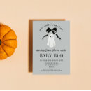 Search for ghost baby shower invitations Coquette
