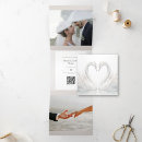 Search for qr code wedding announcement cards Just married