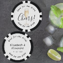 Search for wedding poker chips Typography