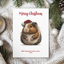 Search for guinea pig christmas cards Adorable