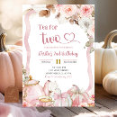 Search for tea for 2 birthday invitations For kids