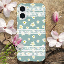 Search for blue blossoms iphone cases White