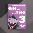 Search for street party invitations Count von count