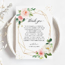 Search for rehearsal dinner thank you cards Gold