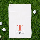 Search for monogrammed golf towels Dad
