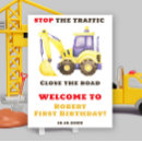 Search for traffic signs First birthday