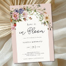Search for bloom bridal shower invitations Chic